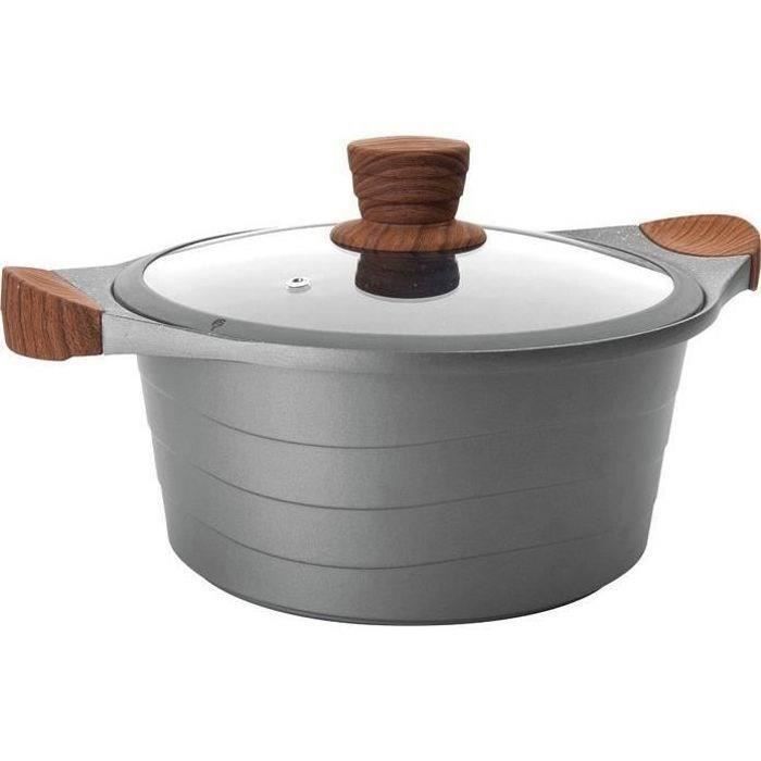 Faitout Stilo 28cm alum fondu