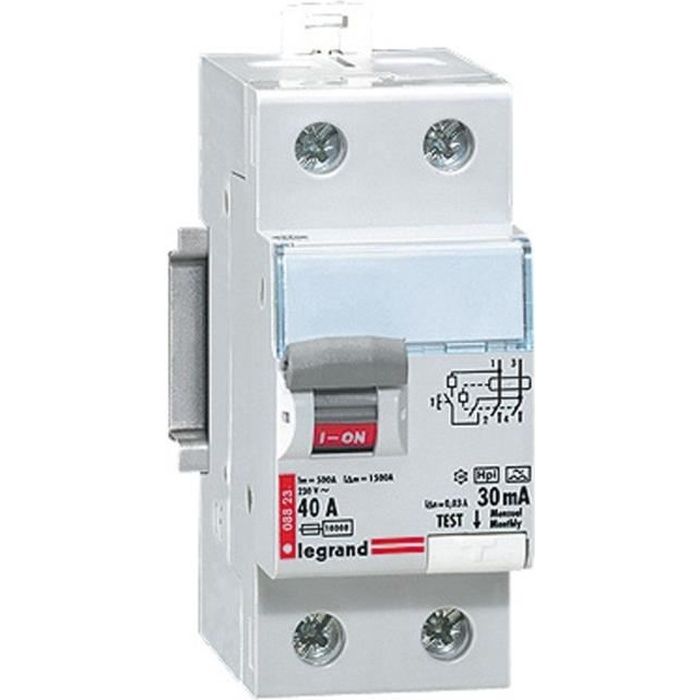 Lot De 3 Interrupteurs Différentiels Legrand 40A - Neufs (Peut-être Sans Emballage) - Pour Tableau Électrique