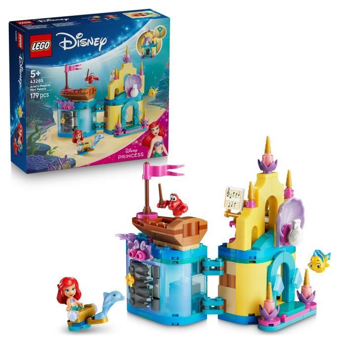 LEGO Disney Princess Le Palais Magique d’Ariel Miniature 43285 - vue 6