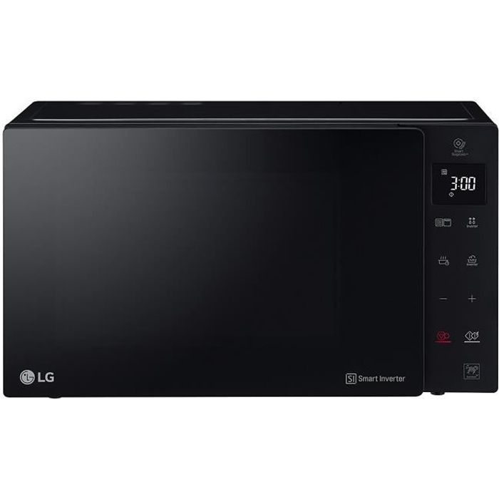 LG Electronics MH 6535 GIS Micro-ondes avec grill-1000 W-25 l-écran numérique Noir: Gros électroménager - Lg