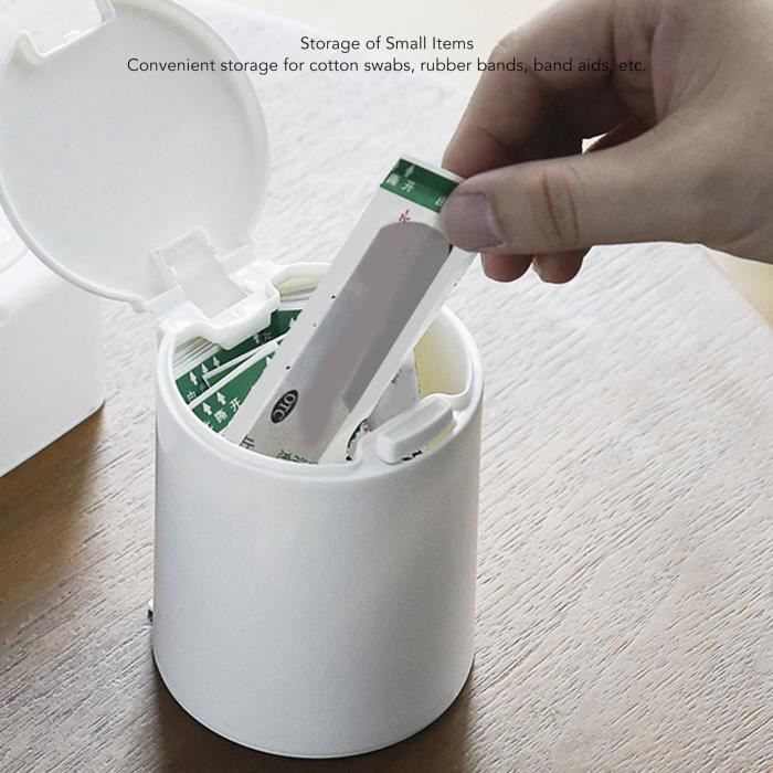 Organisateur Cotons Cure-dents Distributeur De Cotons-tiges En Forme De Mouton - Rangement Transparent Avec Couvercle Pour Salle De Bain Rangement Multifonction Organisateur Cotons Cure-dents Distributeur De Cotons-tiges En Forme De Mouton - Rangement Transparent Avec Couvercle Pour Salle De Bain Rangement Multifonction