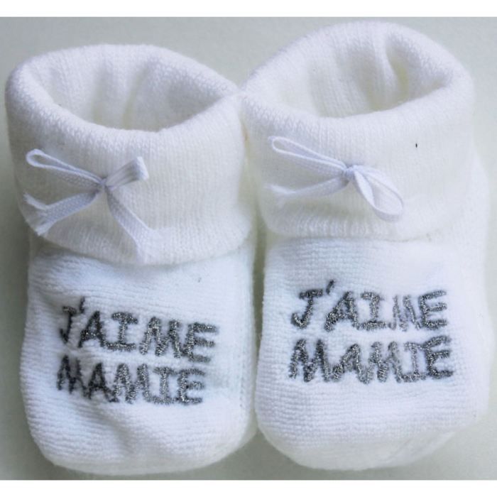 Chausson bébé mamie cheap