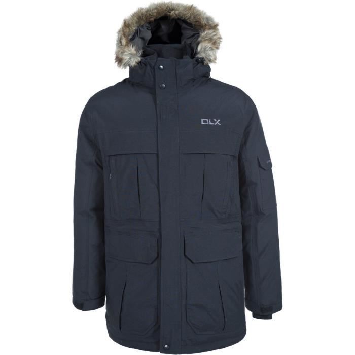Trespass Mens Highland DLX Waterproof Breathable Natural Down Jacket