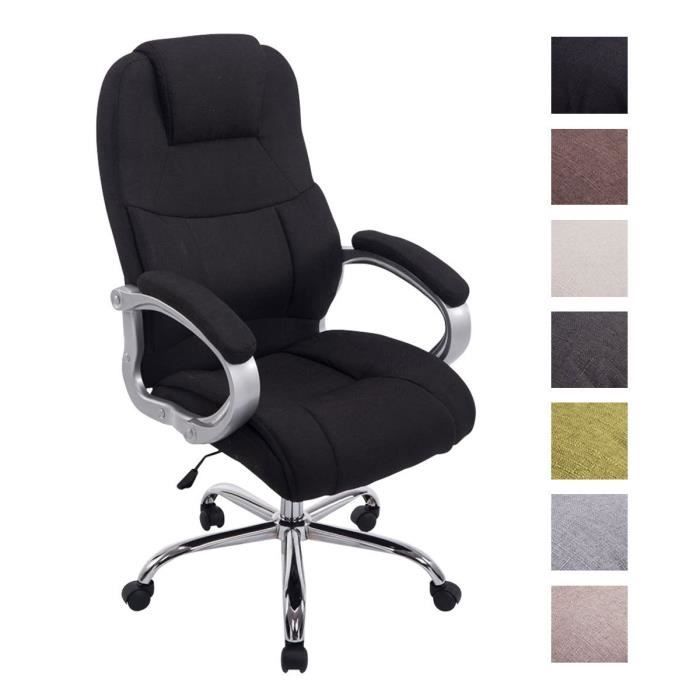 Fauteuil de bureau - CLP - APOLL - XXL - Tissu - Capacité de charge 210 kg Fauteuil de bureau - CLP - APOLL - XXL - Tissu - Capacité de charge 210 kg