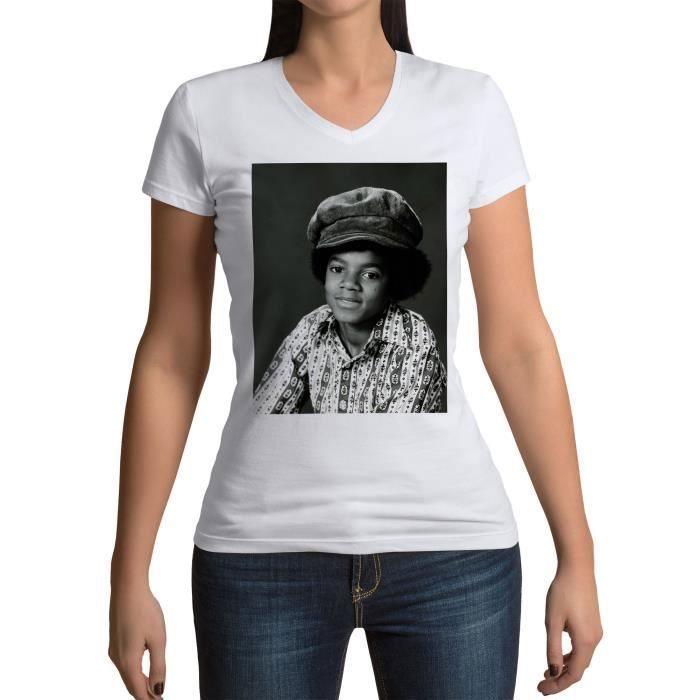 t shirt michael jackson femme