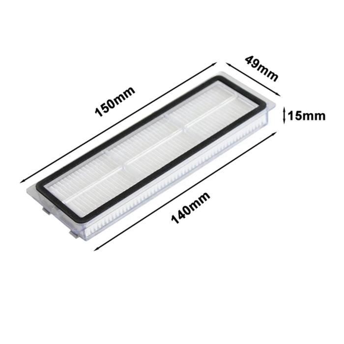 Couvercle Brosse Principale De Rechange Pour Aspirateur Robot W10/W10 - Protection Anti-rayures, 232x67mm - 7