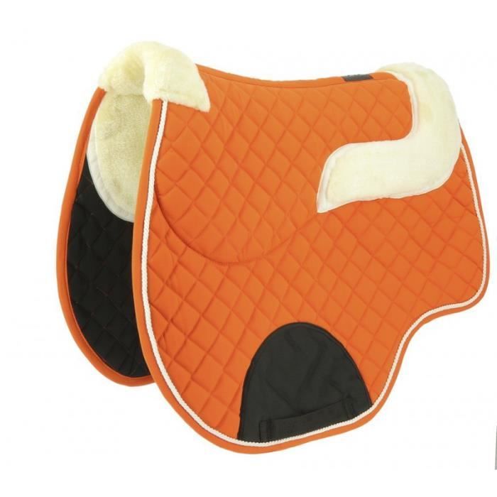 Tapis/amortisseur NORTON Confort - Couleur : orange Taille : cheval