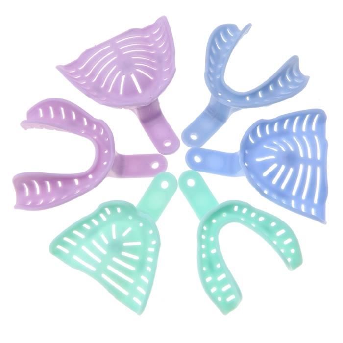 SALALIS Plateau Dentaire Plateaux D impressions Dentaires En Plastique 