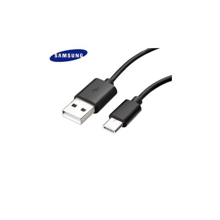 Cable Samsung EP-DW700CBE Data USB Type-C 1.50m NOIR - Cdiscount