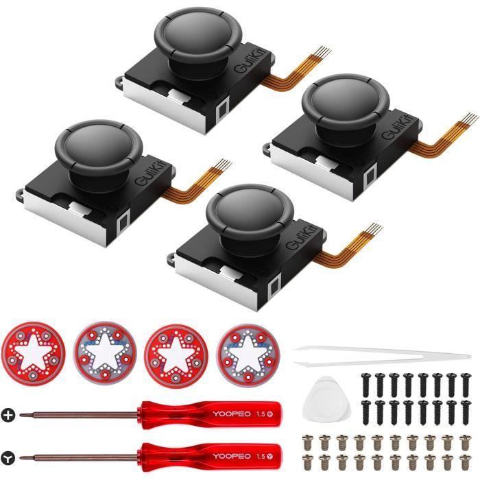 Gulikit Hall Effect Sensor Joystick De Remplacement Pour Joycon, Kit De