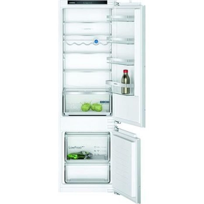 Grau Electricité SA - Shop : Gros électroménager > Réfrigérer/Congeler >  Réfrigérateur/Congélateur combinés > Siemens Combiné réfrigérateur/ congélateur KF96RSBEA - E