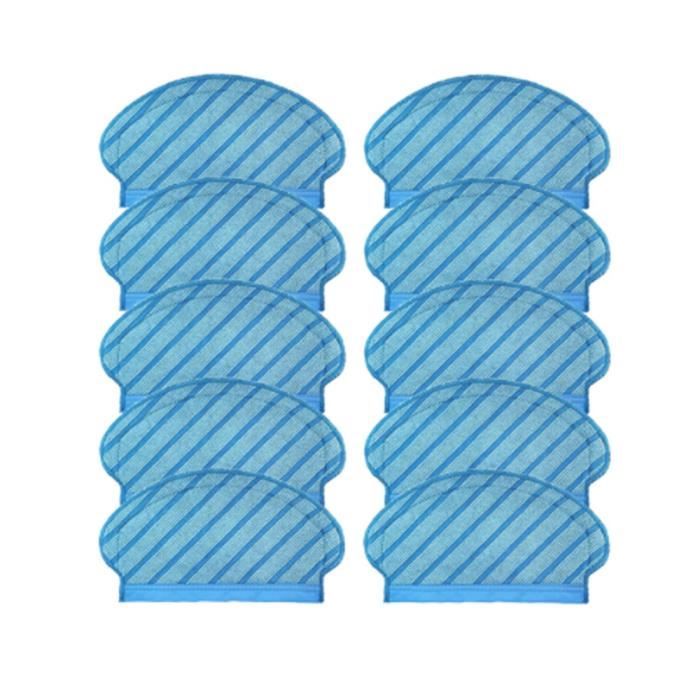 Lot De 100 Tampons Vadrouille Diversey EasyMop - Microfibre, Usage Unique, Lavable