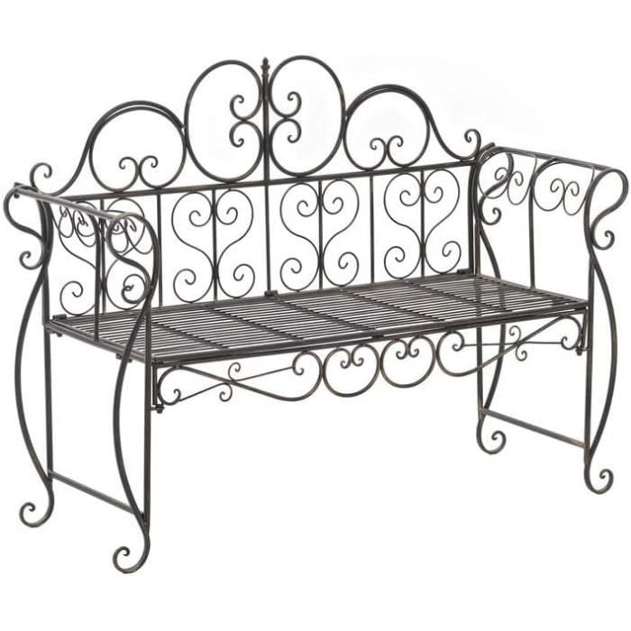 Banc Enfant Zoo En Fonte Et Bois - 84 X 41 X 52,5 Cm | Vert Antique, Décorations Animaux, Pour Jardin - 5