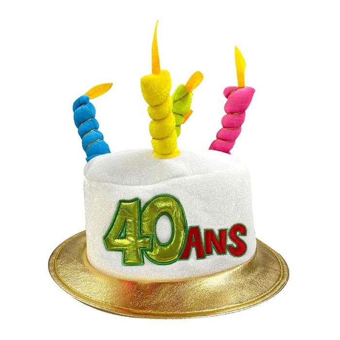Chapeau Anniversaire 40 Ans Achat Vente Chapeau Anniversaire 40 Ans Cdiscount