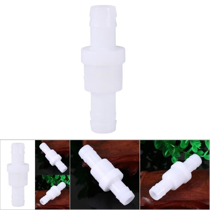 Clapet Anti-retour En Ligne Plastique 12mm - Pour Carburant, Gaz, Eau, Huile - Pression D'ouverture 0.015 MPa