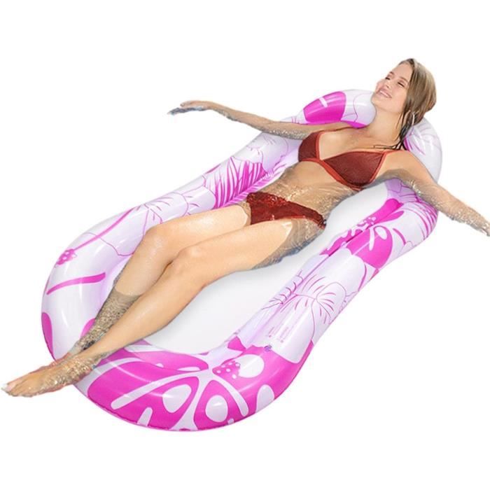 DESIGN SHOP BY SHELL Flotteur de piscine 3 en 1 pour adultes avec auvent et porte-gobelet