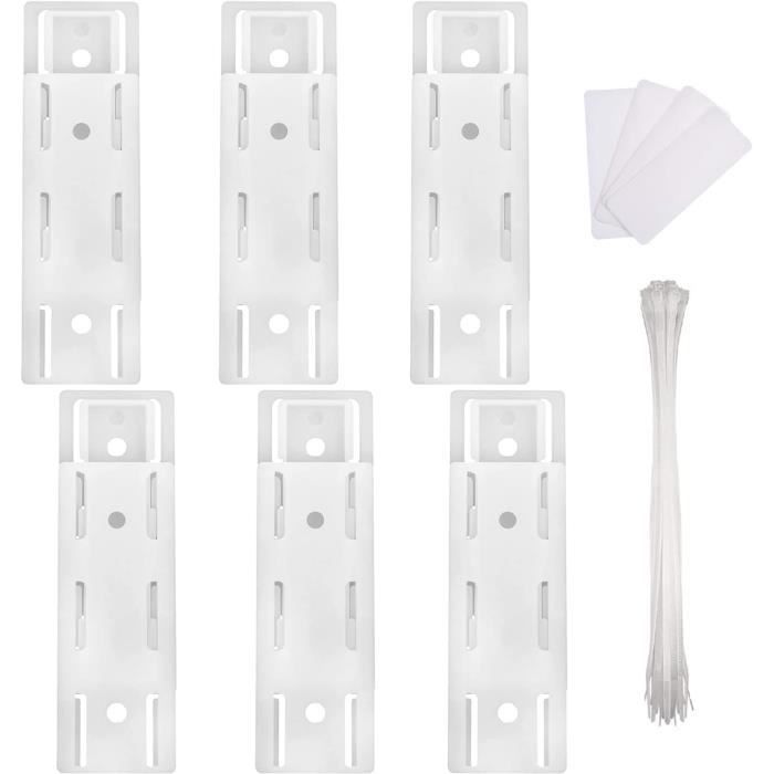 Lot De 20 Rubans Adhésifs Pour La Gestion Des Câbles