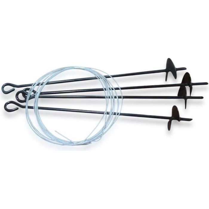 Kit d'ancrage pour abri de jardin en acier OPFEO Cdiscount Jardin — free download