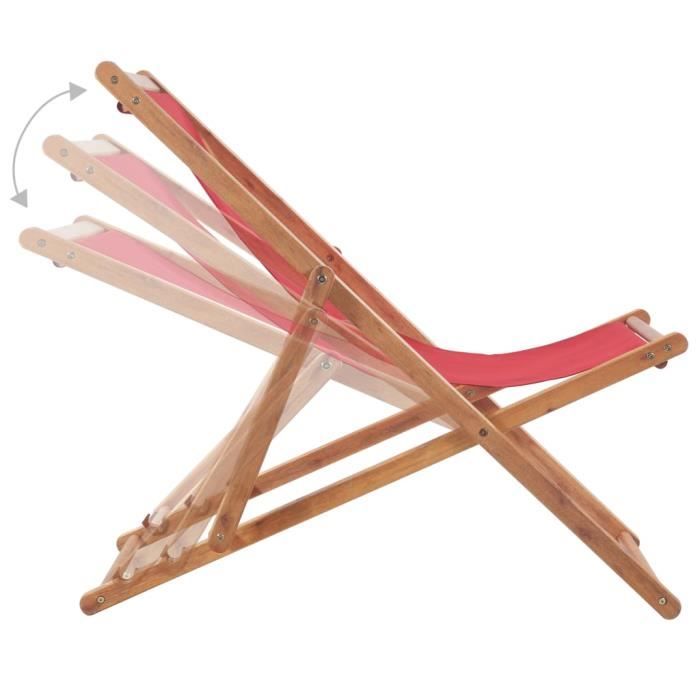 Set De 2 Chaises De Plage Miniatures Pour Maison De Poupée – Pliables, Réalistes – 12 X 19,5 Cm