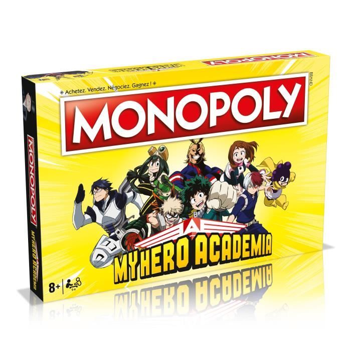 MONOPOLY - MY HERO ACADEMIA - Jeu de plateau