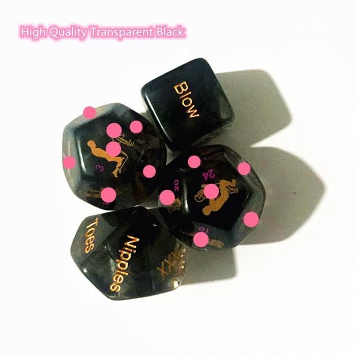 JEU EROTIQUE ,Style DDés de jeu sexuel pour adultes avec Fluorescence, 4 pièces, produits