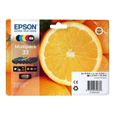 EPSON Multipack 33 - Oranges - Noir, jaune, cyan, magenta, photo noire (C13T33374021)-1