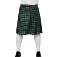 Kilt écossais vert homme - Écosse - Polyester - Adulte - NO NAME-1