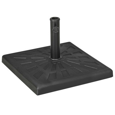 LARS360 Lot De 2 Douilles De Sol Universelles Métal - Ancre Parasol Avec Plaque Base