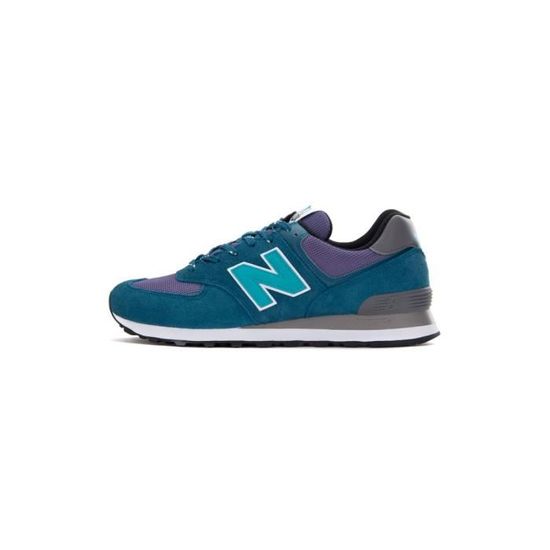 Chaussures NEW BALANCE 574 Bleu Violet Homme Adulte Bleu Cdiscount Chaussures