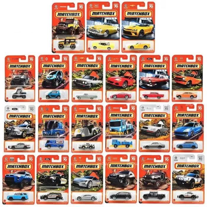 23p 1 2023 Matchbox Car 70 ans Diecast 1 64 Vehicules City Hero Modele Bentley Cadillac Porsche Kid Toy pour garcon enfant cadeau Cdiscount Jeux Jouets