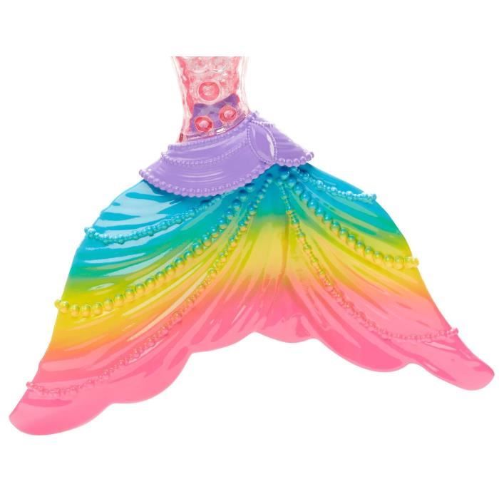 Barbie sirene couleur et lumiere sales