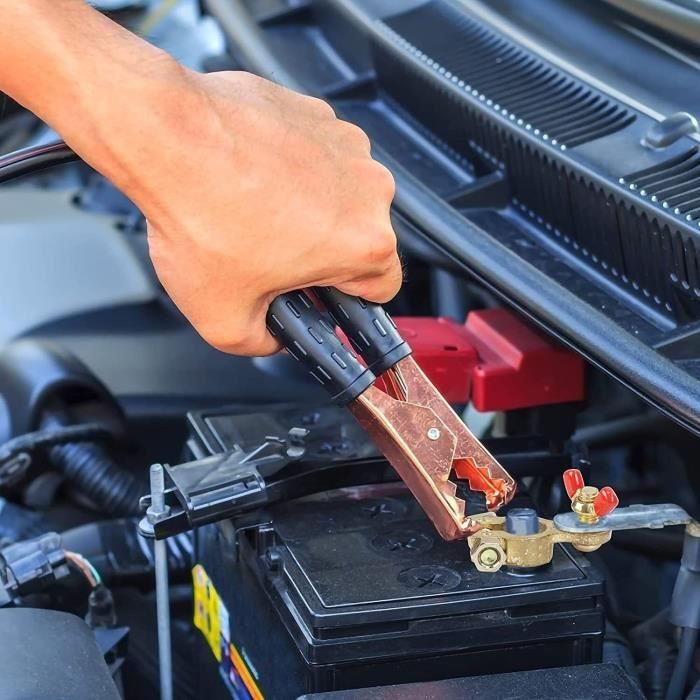 Cosse Batterie Voiture 12V/24V Borne Batterie Voiture Pinces Connecteur ...