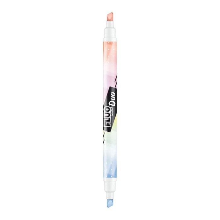 Surligneurs Pailletés Maped - Lot De 4 Couleurs Pastel - Pointe Biseautée 1-5mm - Effet Scintillant