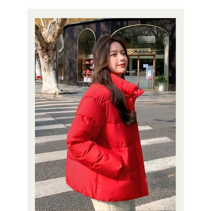 Blouson Matelassé Doudoune Longue Femme Légère Hiver - Parka Matelassée Capuche, Grande Taille Oversize Chaude Veste Chaude Oversize