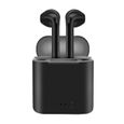 Écouteur Micro casque Oreillette Bluetooth Audio sans fil TWS I7S pour Xiaomi Redmi Note 6 Pro Couleur Noir - Marque Yuan Yuan-2