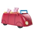 Voiture rouge familiale Peppa Pig - Jouet préscolaire avec figurines Maman Pig et Peppa - dès 3 ans-2