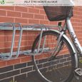 VOUNOT Ratelier range vélo 6 acier mural et sol-2