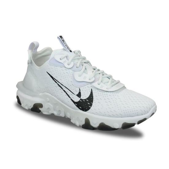 Nike React Vision White Black BLANC Cdiscount Chaussures