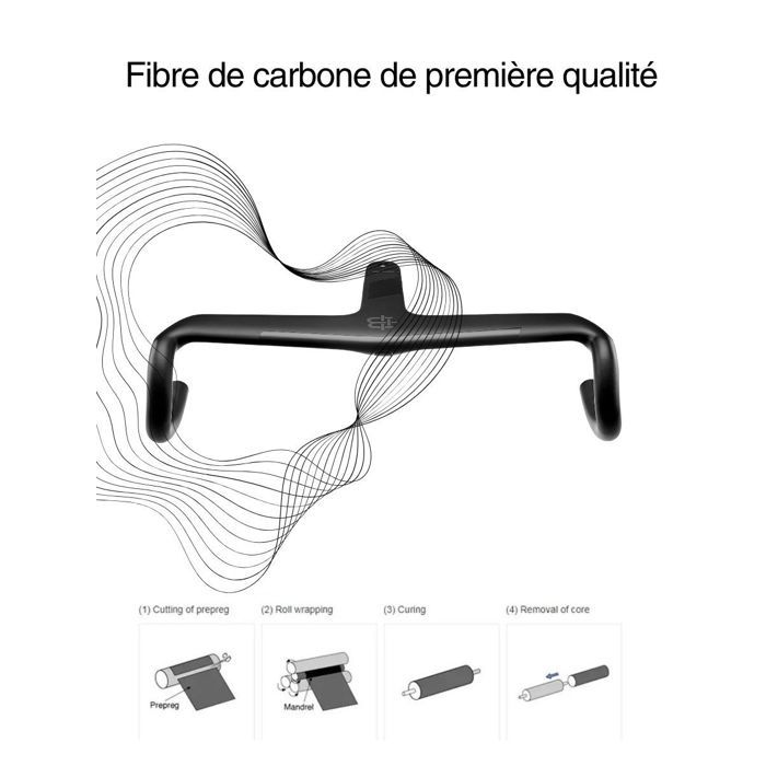 Guidons de vélo - GOTOTOP - Vice Guidon Bar - Alliage d'aluminium