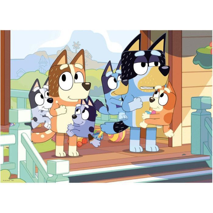 Puzzle 100 pcs Bluey en bois - Cdiscount Jeux - Jouets