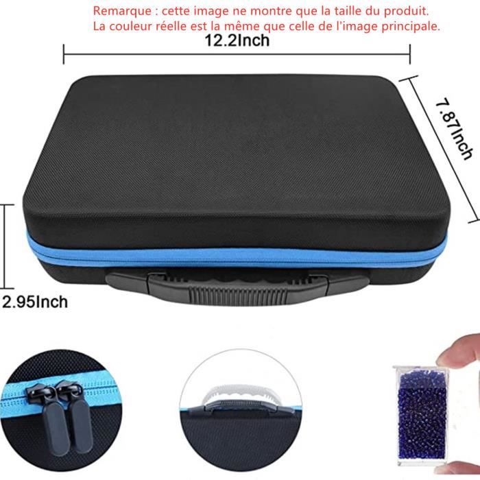 LUSandy Sac De Rangement à Suspendre Pour Peinture Diamant à Faire Soi-même, à Fixer Au Mur Sur La Porte, Organiseur De Placard Avec 3 Poches Pour