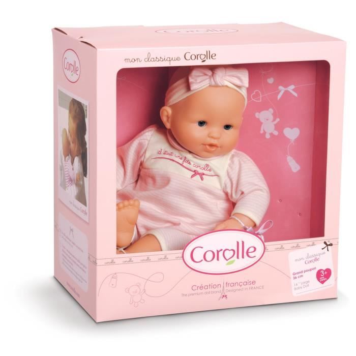 Mon bébé classique dodo 36 cm corolle (poupon, doudou, livre