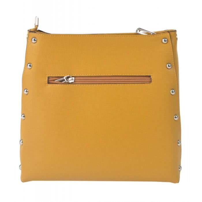Sac bourse jaune top