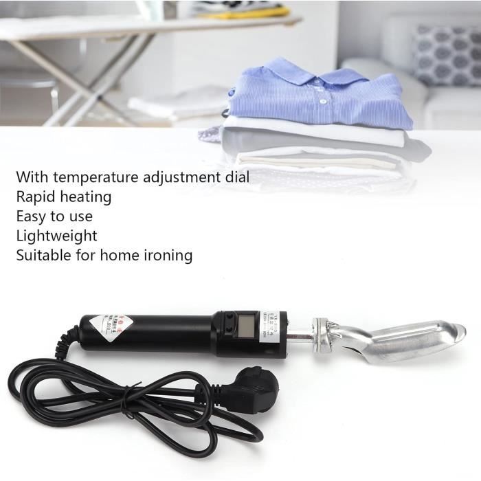 Mini Fer à Repasser Plat Pour Cheveux - Céramique Rose Rouge - Portable Pour DIY Et Voyages