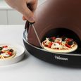 Mini-four à pizza Tristar Pizza Festa PZ-9154 - Dôme en terre cuite - Noir-3