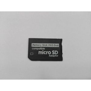 Carte Mémoire Sony Memory Stick Micro M2 512 Mo - Avec Adaptateur