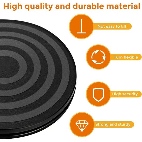 Plateau tournant à 360 degrés avec rouleents à billes en acier