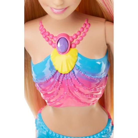 barbie dreamtopia sirene arc en ciel