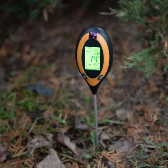 Ph Metre Sillar Testeur Sol 3 En 1 - PH, Humidité Et Lumière (Sans Pile) Indicateur Eau Plante