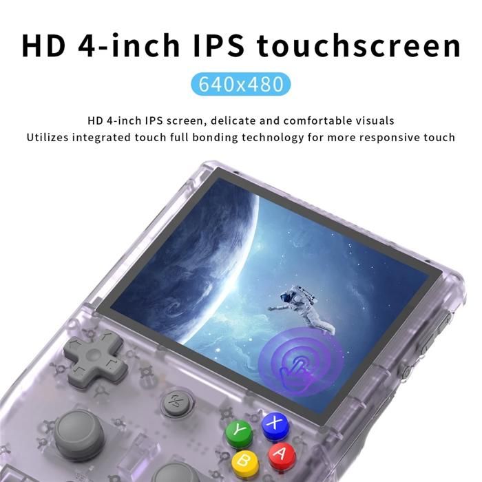 Console Rétro Portable V40 Max – 4 Pouces – 45 émulateurs – 256 Go – Batterie 4000 MAh – Linux